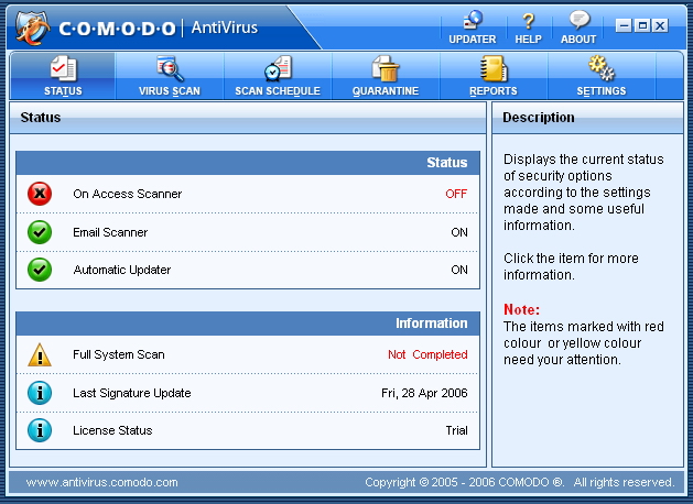 Comodo AntiVirus 2.0.17.58 En